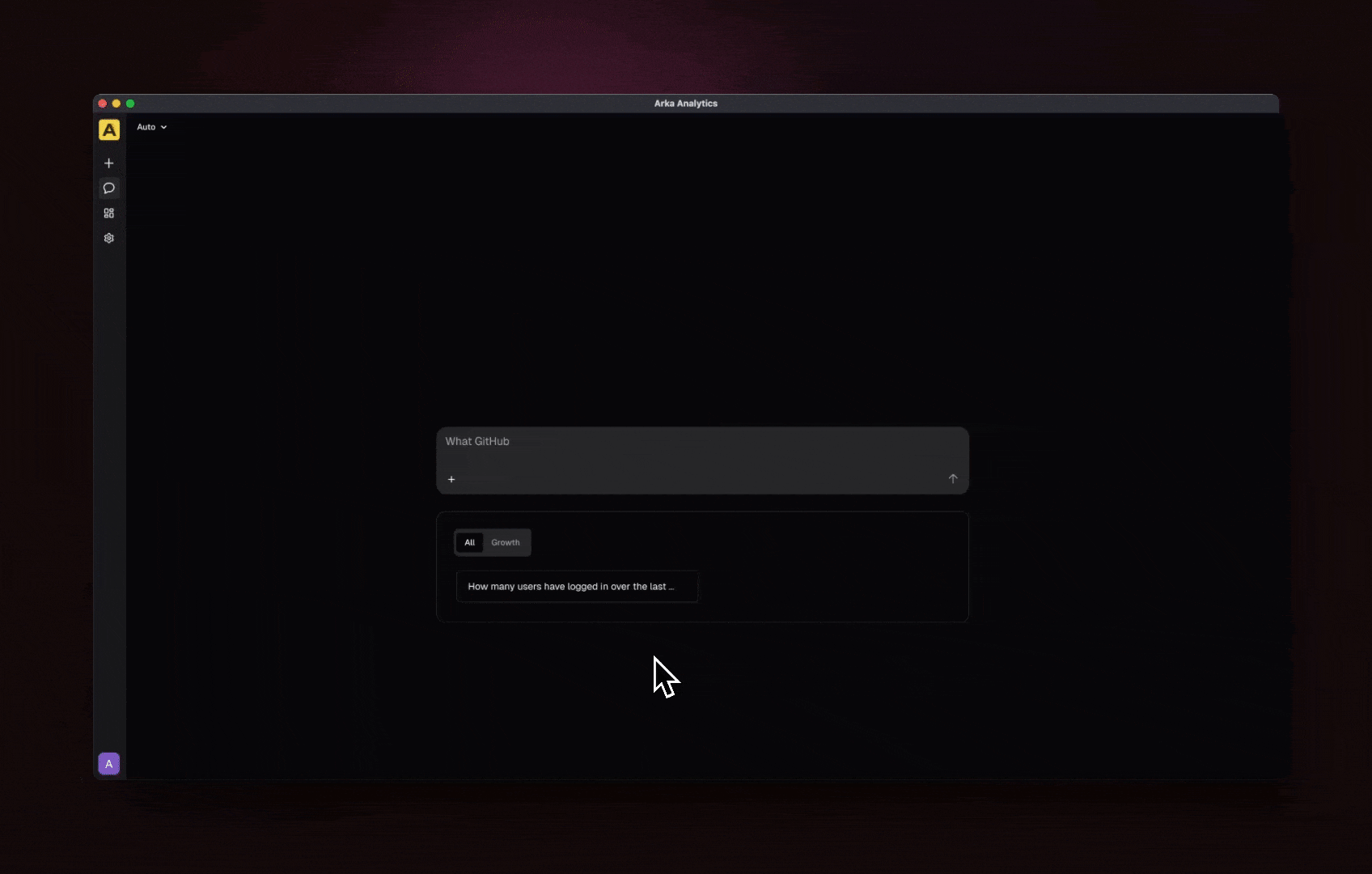 Talk to your data demo